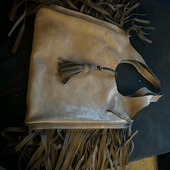 Frye Farrah shoulder bag with fringe - Picture 2 of 3